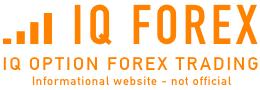 iq option forex trading logo orange